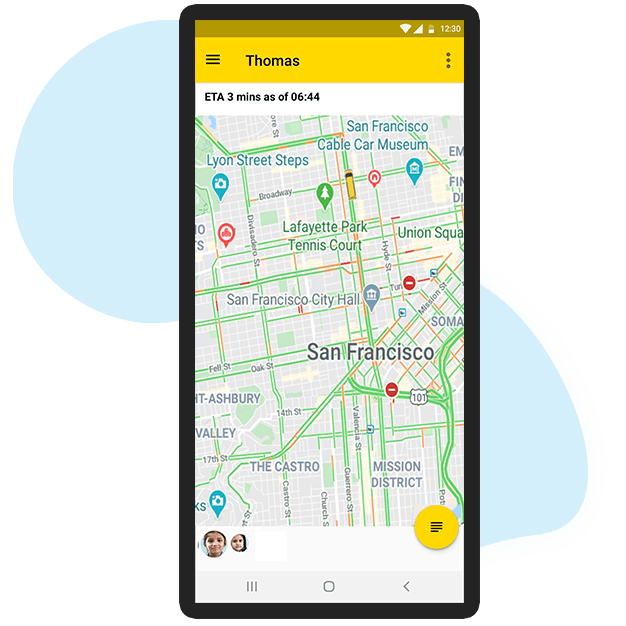 Realtime school bus tracking system for Parents