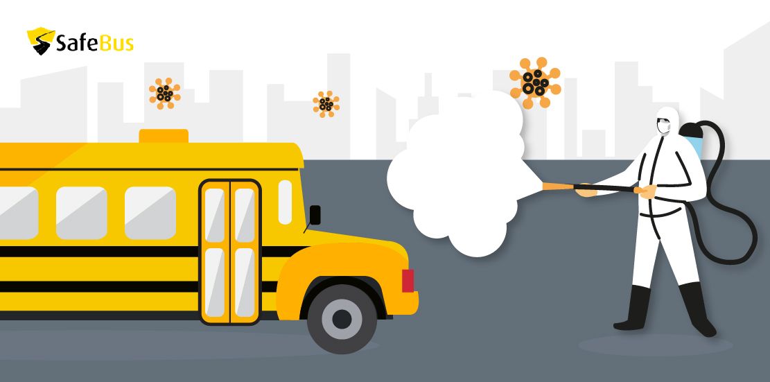 How Can Drivers Clean, Sanitize and Disinfect a School Bus?